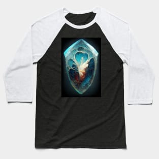 Heart Opalite Baseball T-Shirt